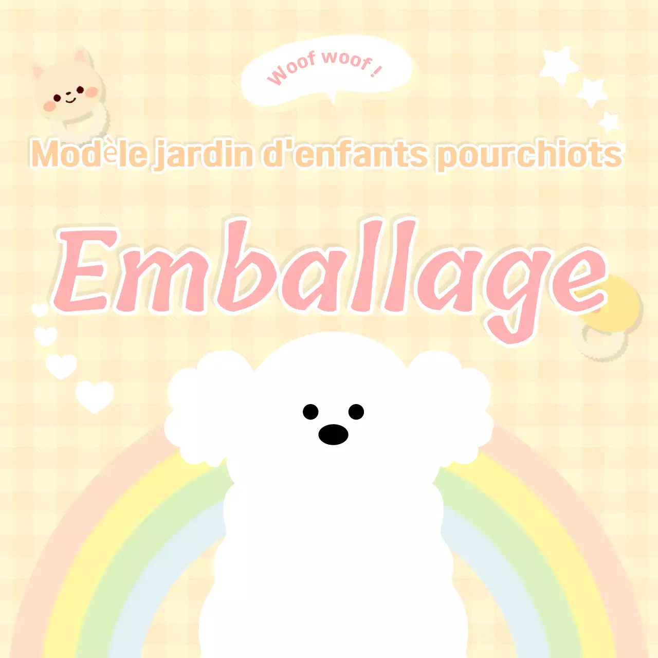 Phrases jaunes sur les chiots