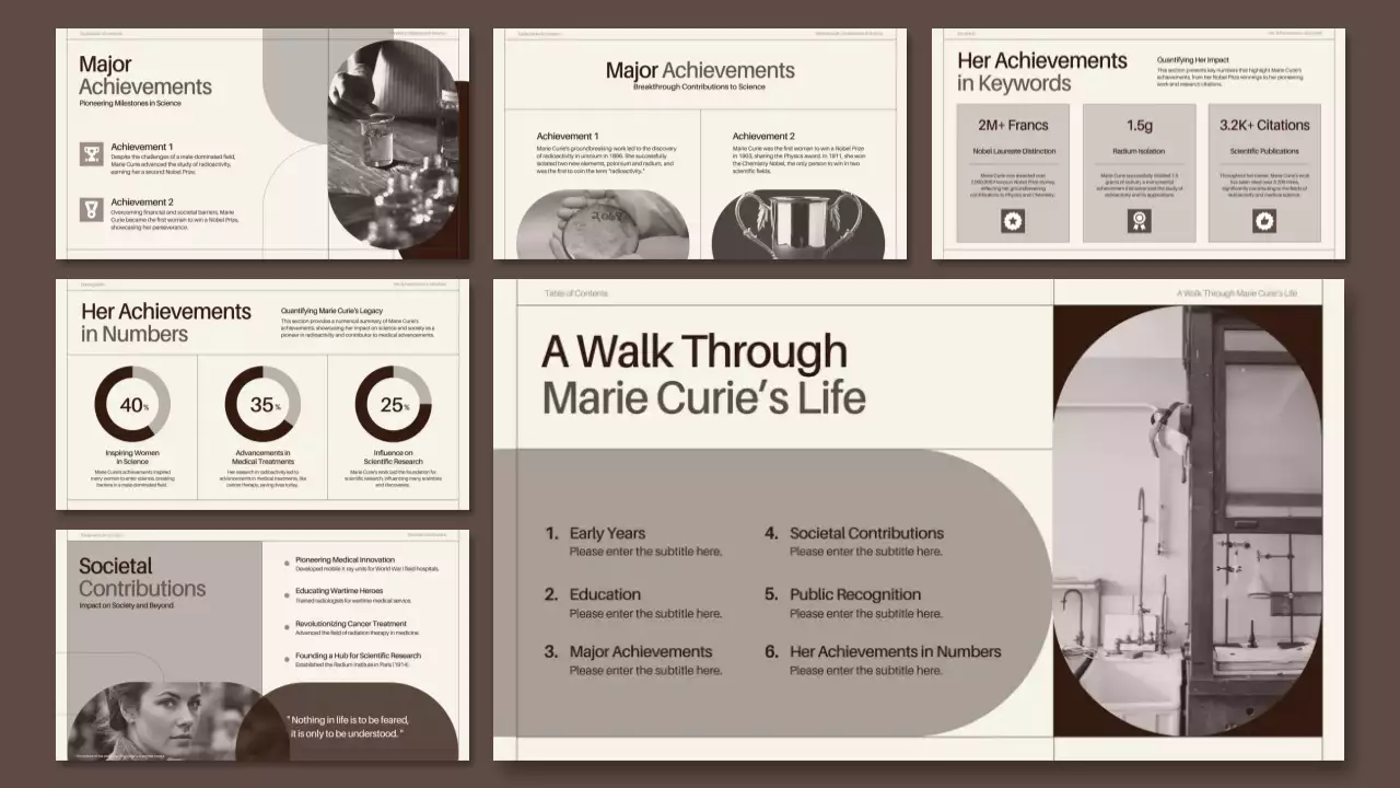 Brown Classic Biography Guide Presentation