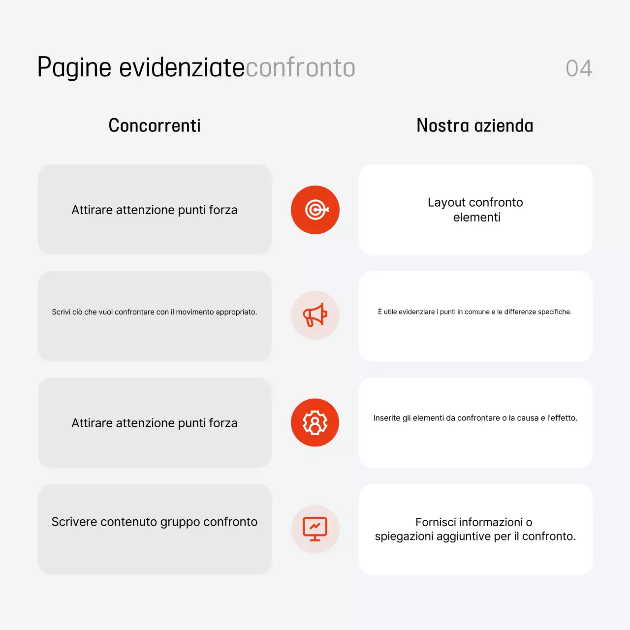 Annunci di notizie moderne in grigio