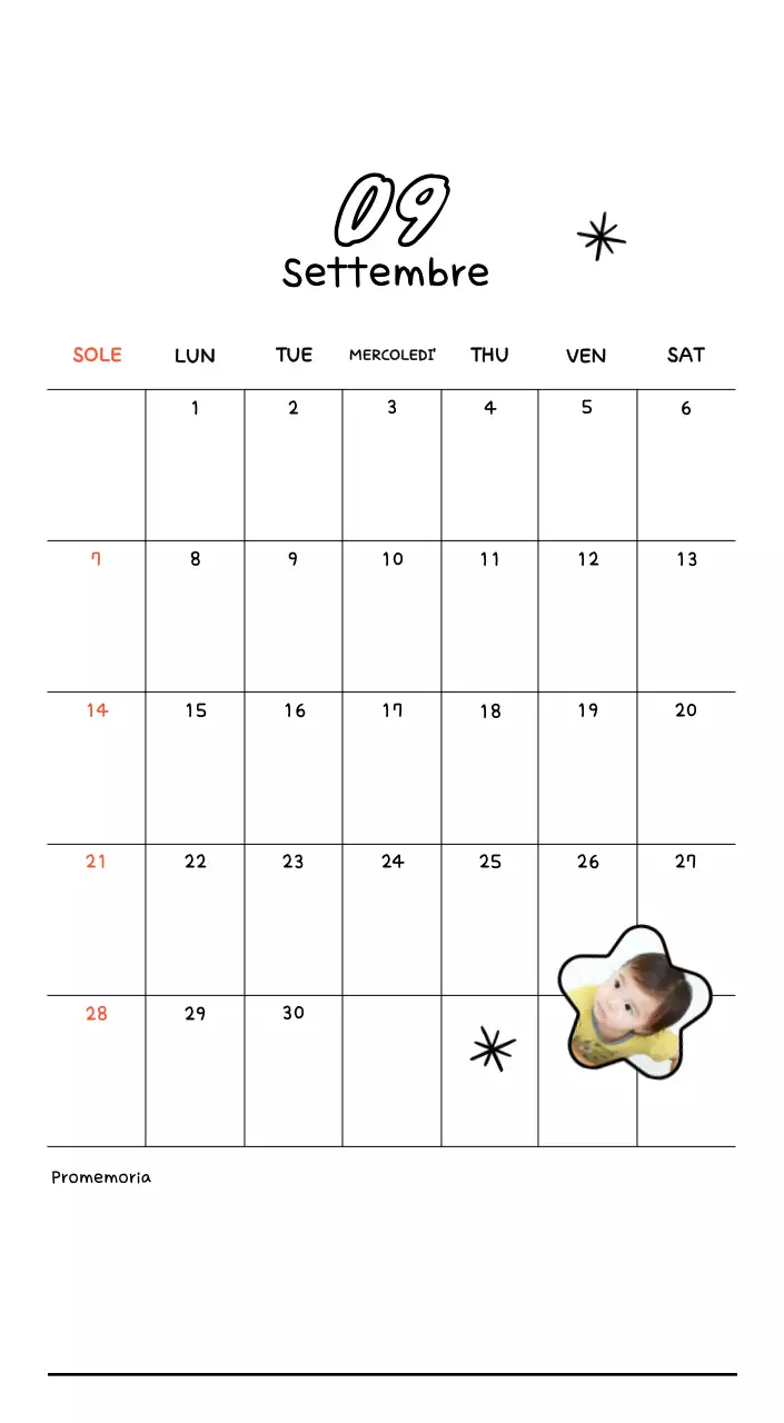 Simpatico calendario fotografico