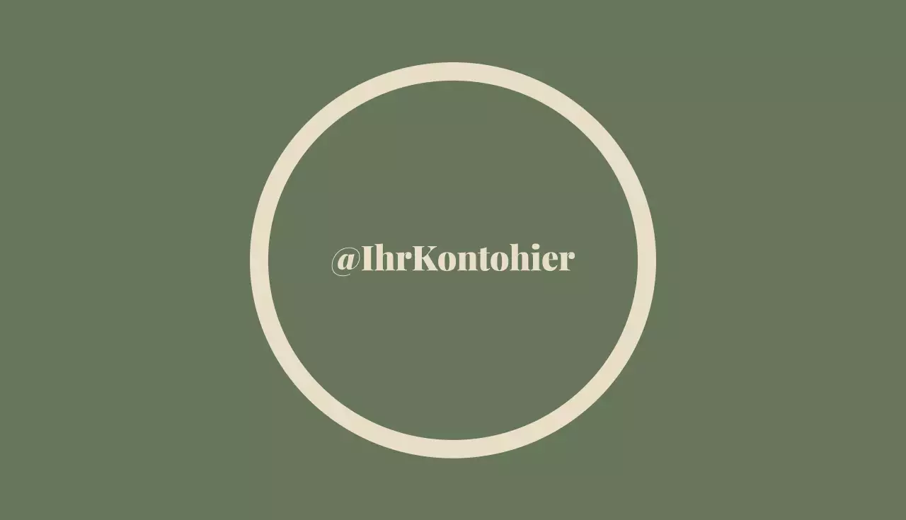 beige moderne Visitenkarte