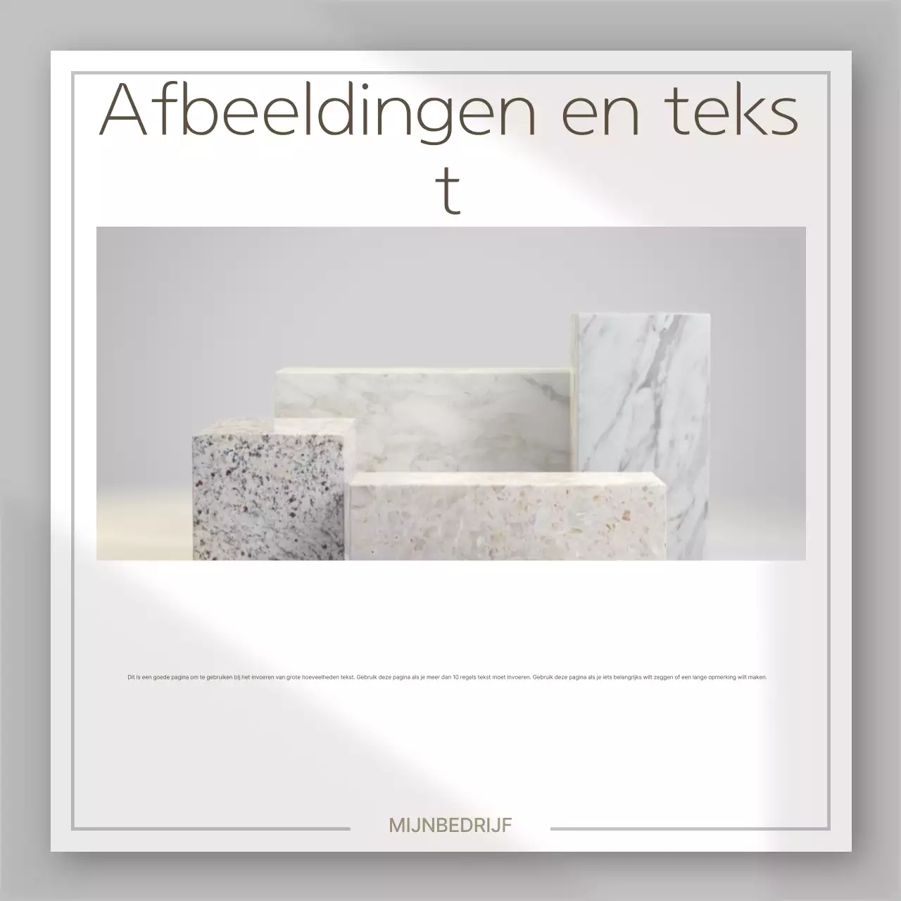 Wit Eenvoudig Ontwerp Uitgelegd