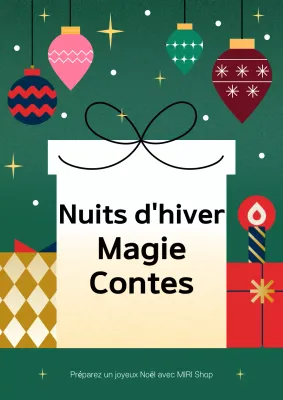 Promotion de Noël vintage vert