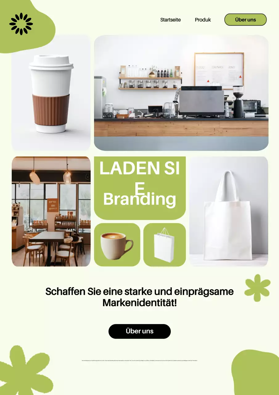 Green Modern Store Promotion
