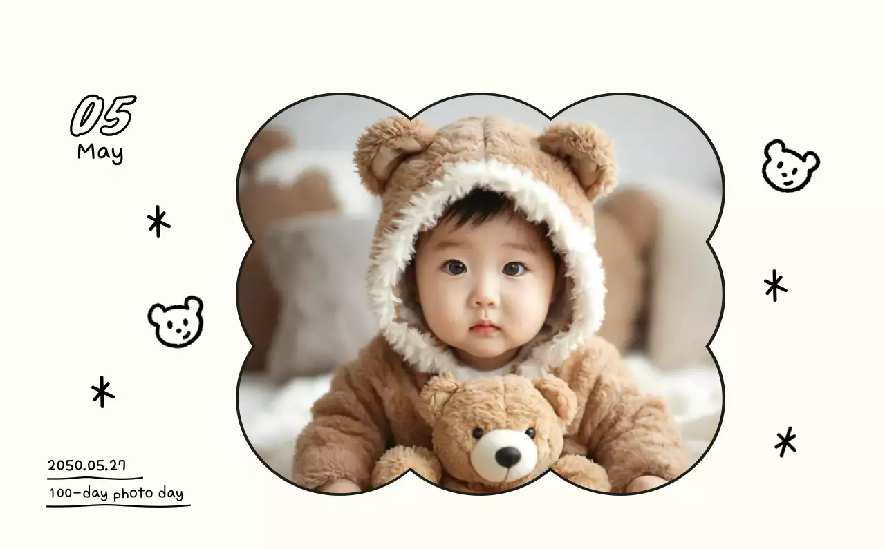 Kalender foto gambar lucu