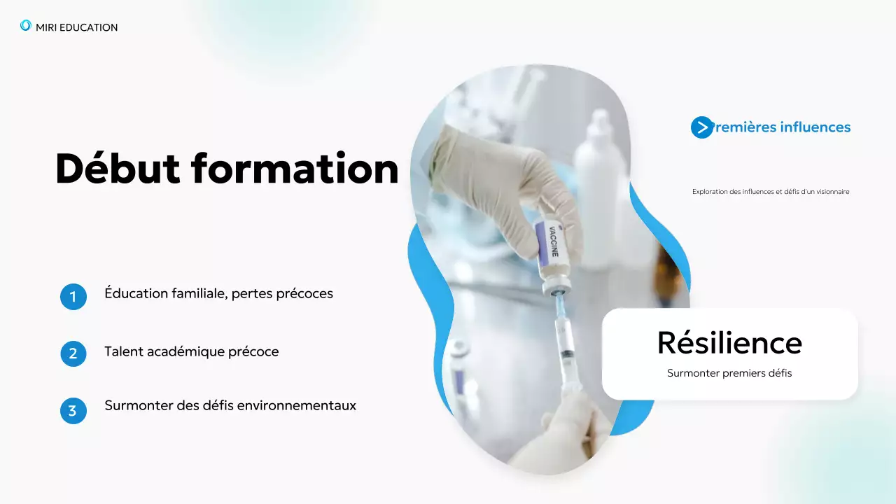 bleu éducation moderne biographie conférence