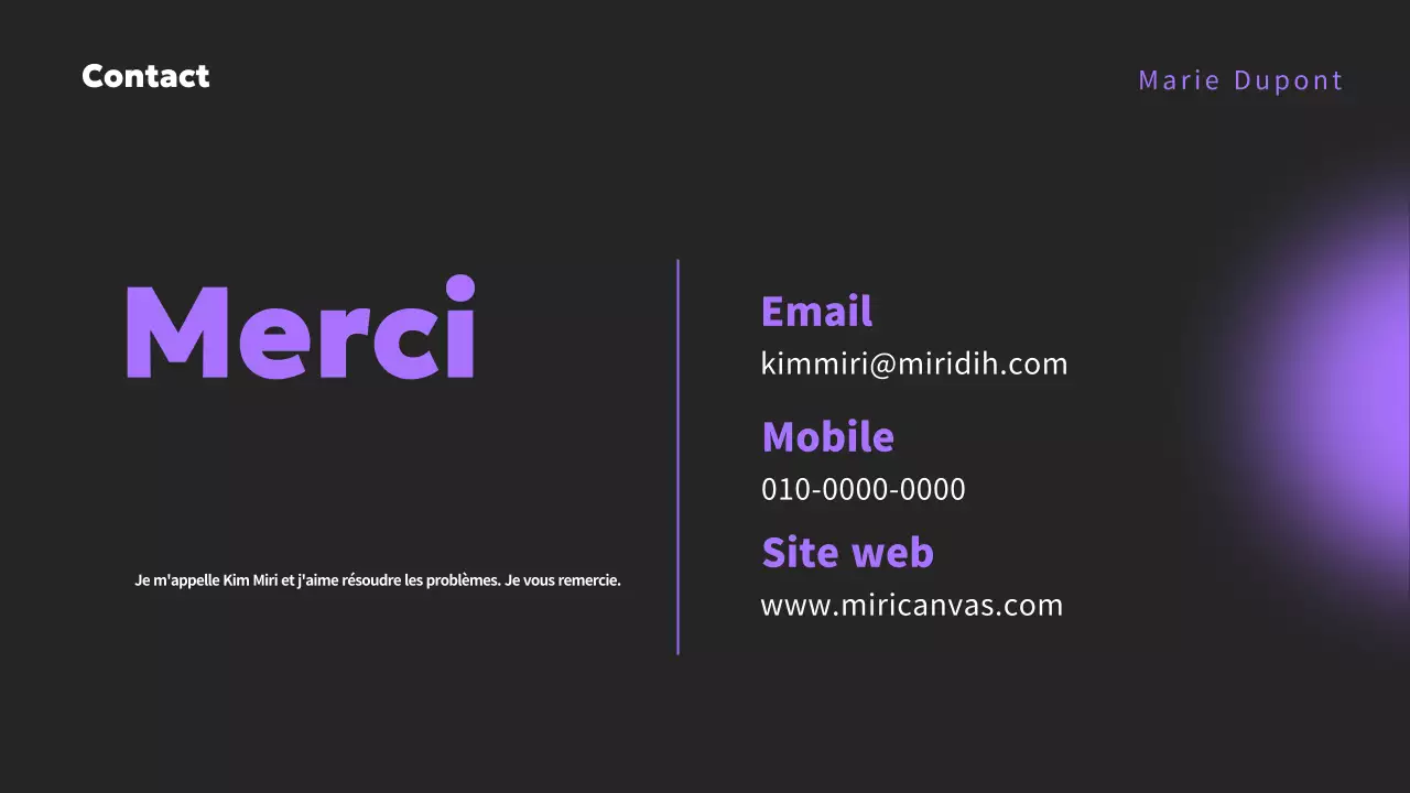 Présentation du portefeuille minimaliste Mauve