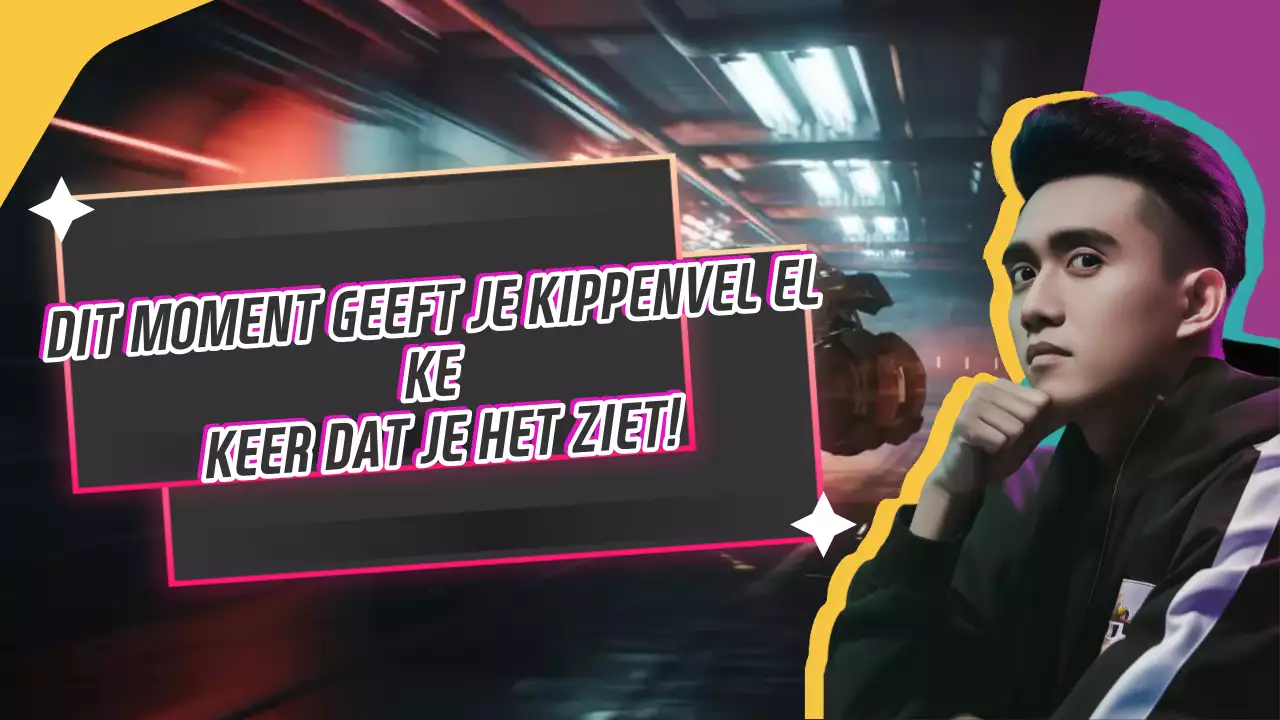 paars modern gaming reclame youtube thumbnail