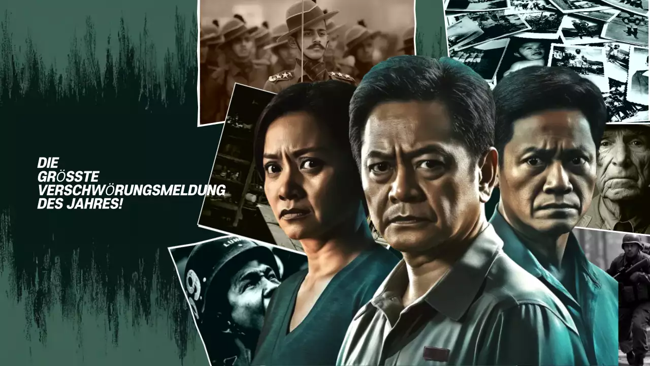 grüne dramatische Verschwörungsankündigung