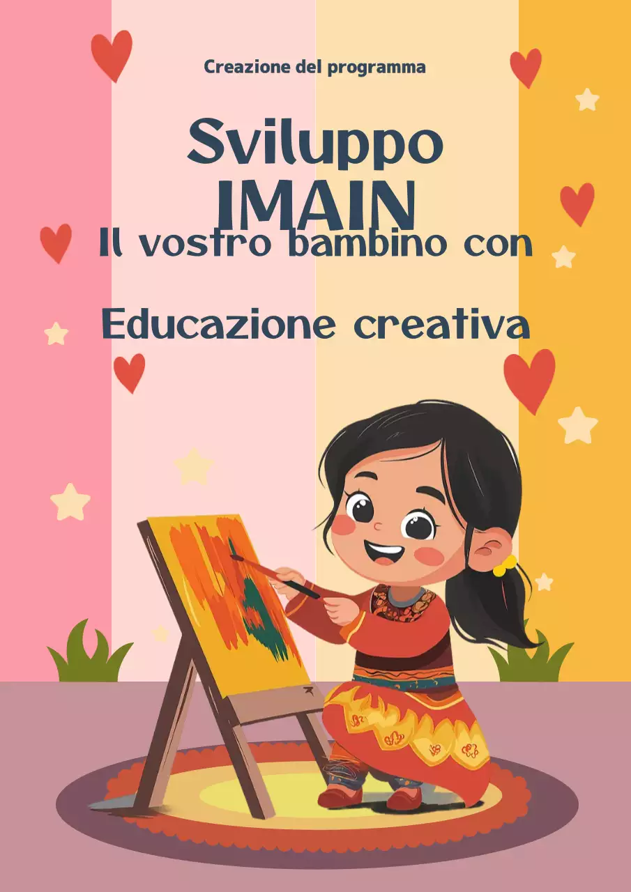 pubblicità creativa gialla per l'istruzione