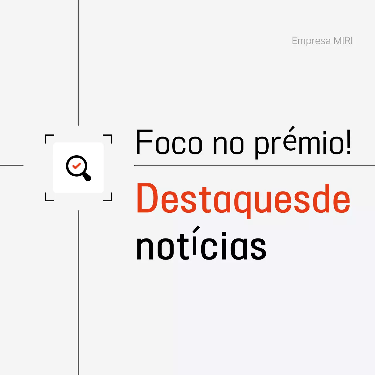 Anúncios de notícias modernos a cinzento