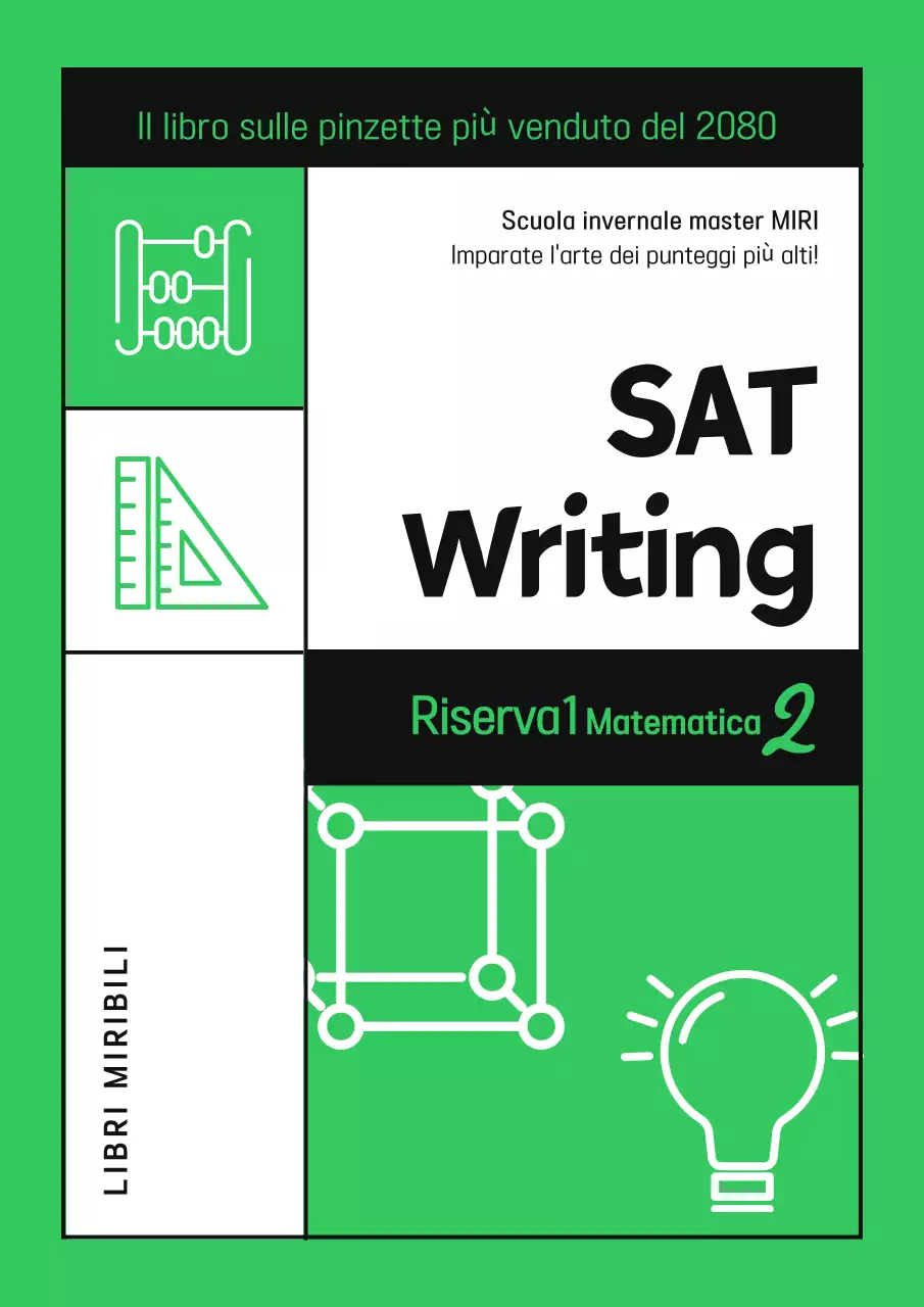 Materiale didattico astratto semplice