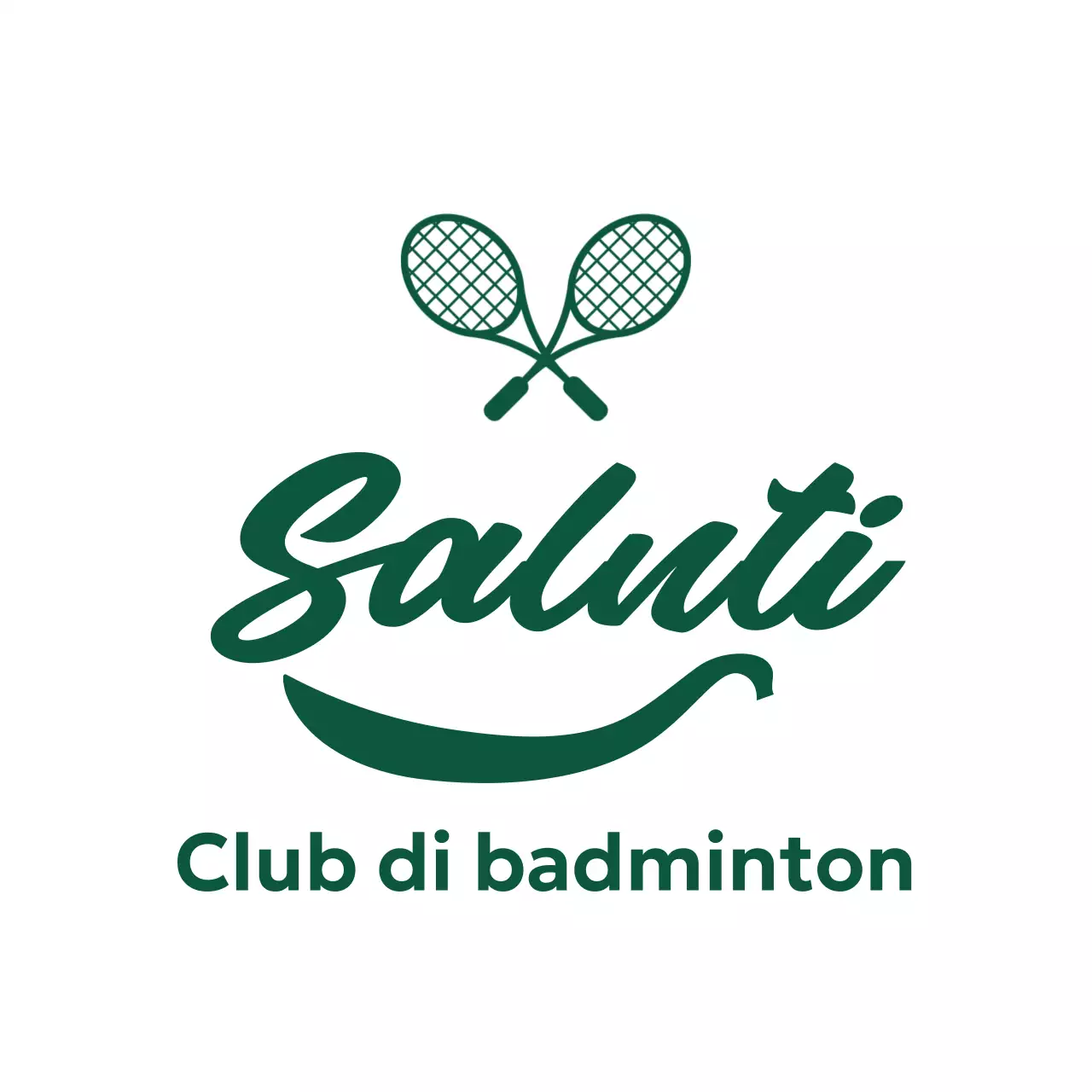 Logo sportivo astratto semplice