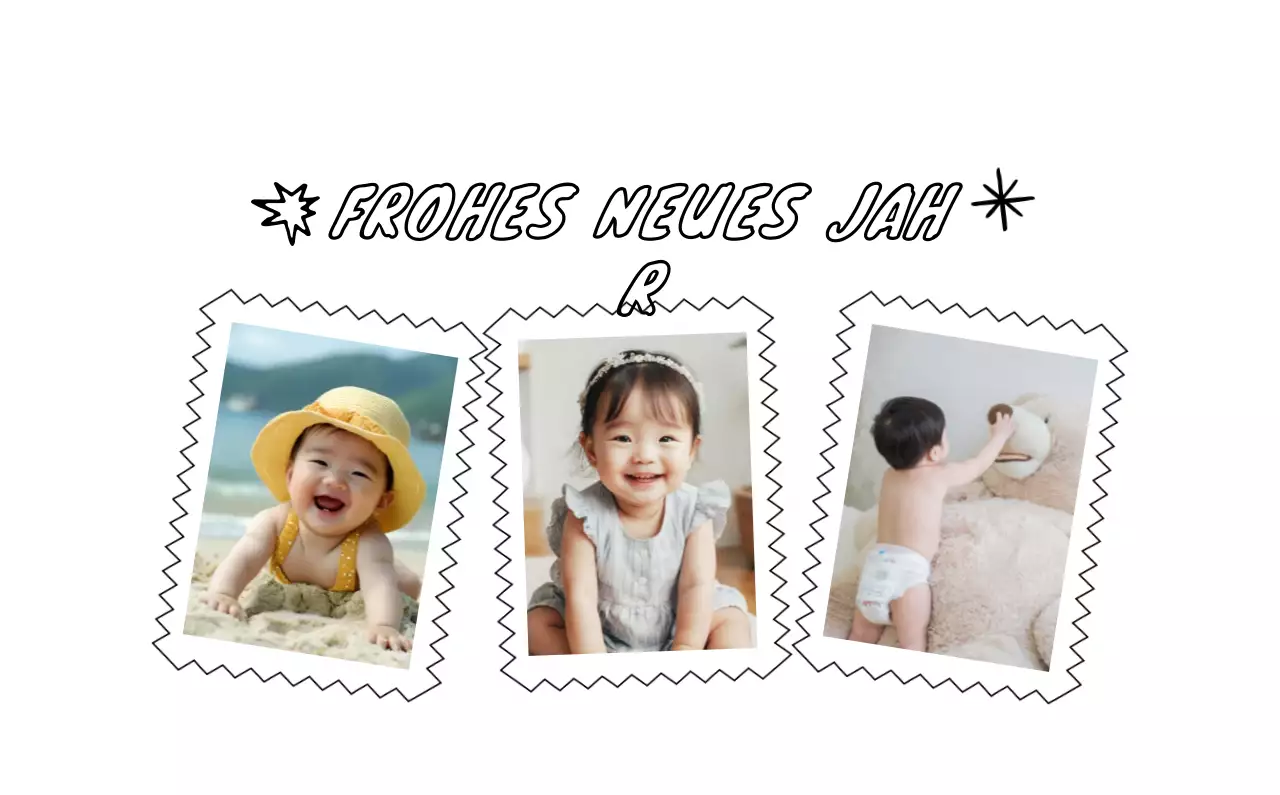 Niedliche Zeichnung Fotokalender