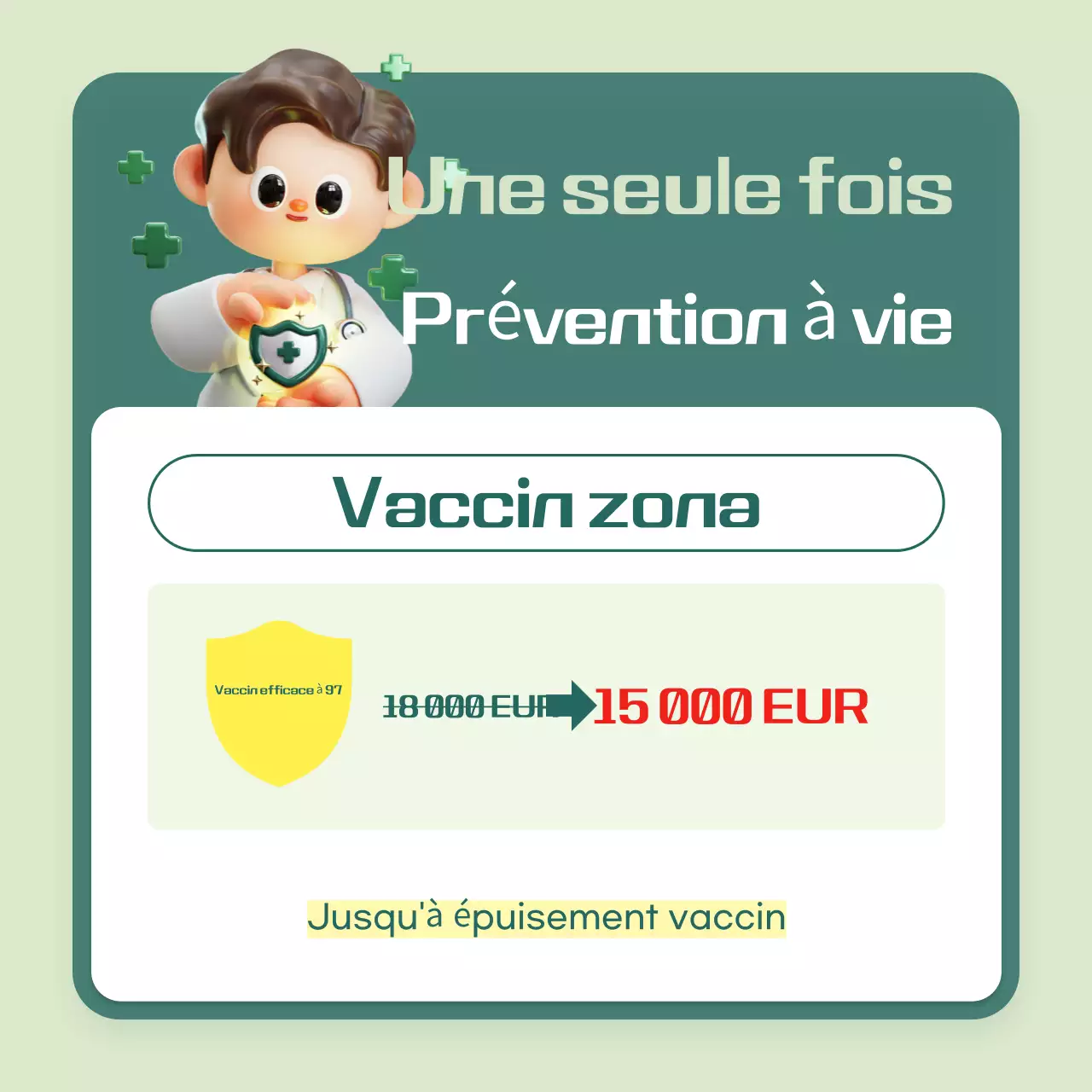 Vaccinations mises en évidence par la menthe