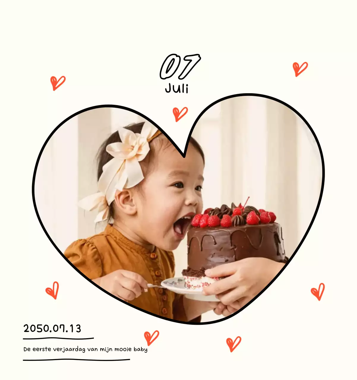 Schattige nieuwjaarskalender