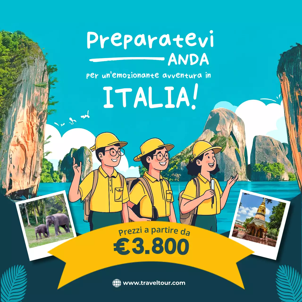 promozione viaggi blu tropicale
