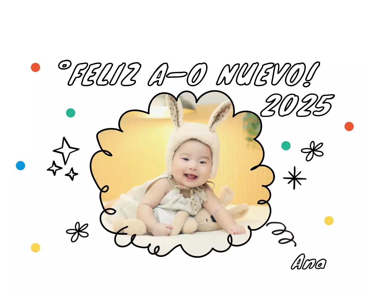 Calendario de fotos Yellow Cute