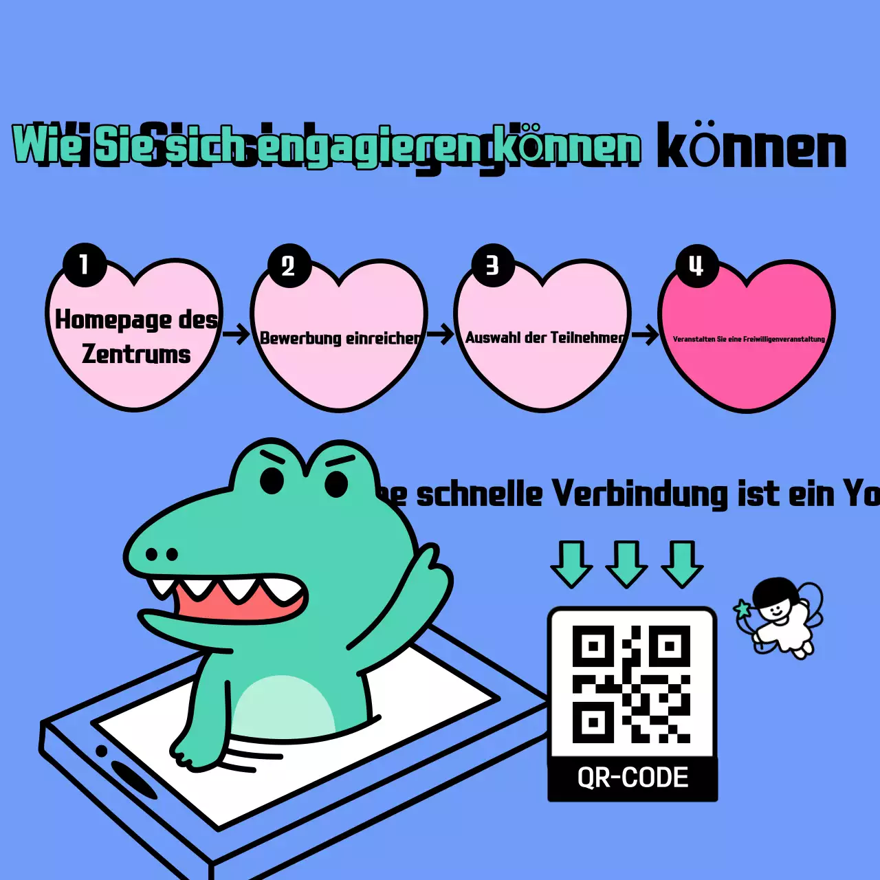 Freiwilligeneinsätze in den rosa Ferien