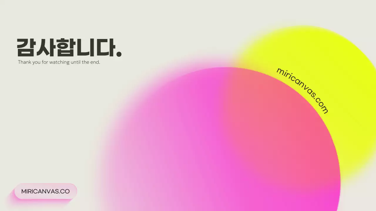 네온 모던 기업 전략 설명 자료