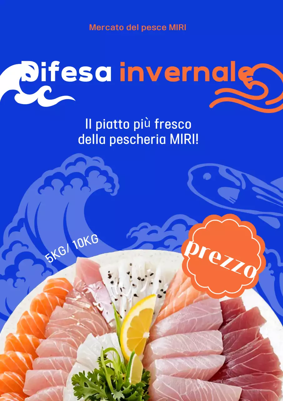 Annuncio della Società di Difesa ad Intensità Blu