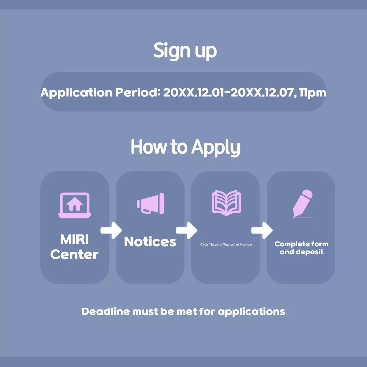 Blue Modern Happiness Event Instagram Carousel