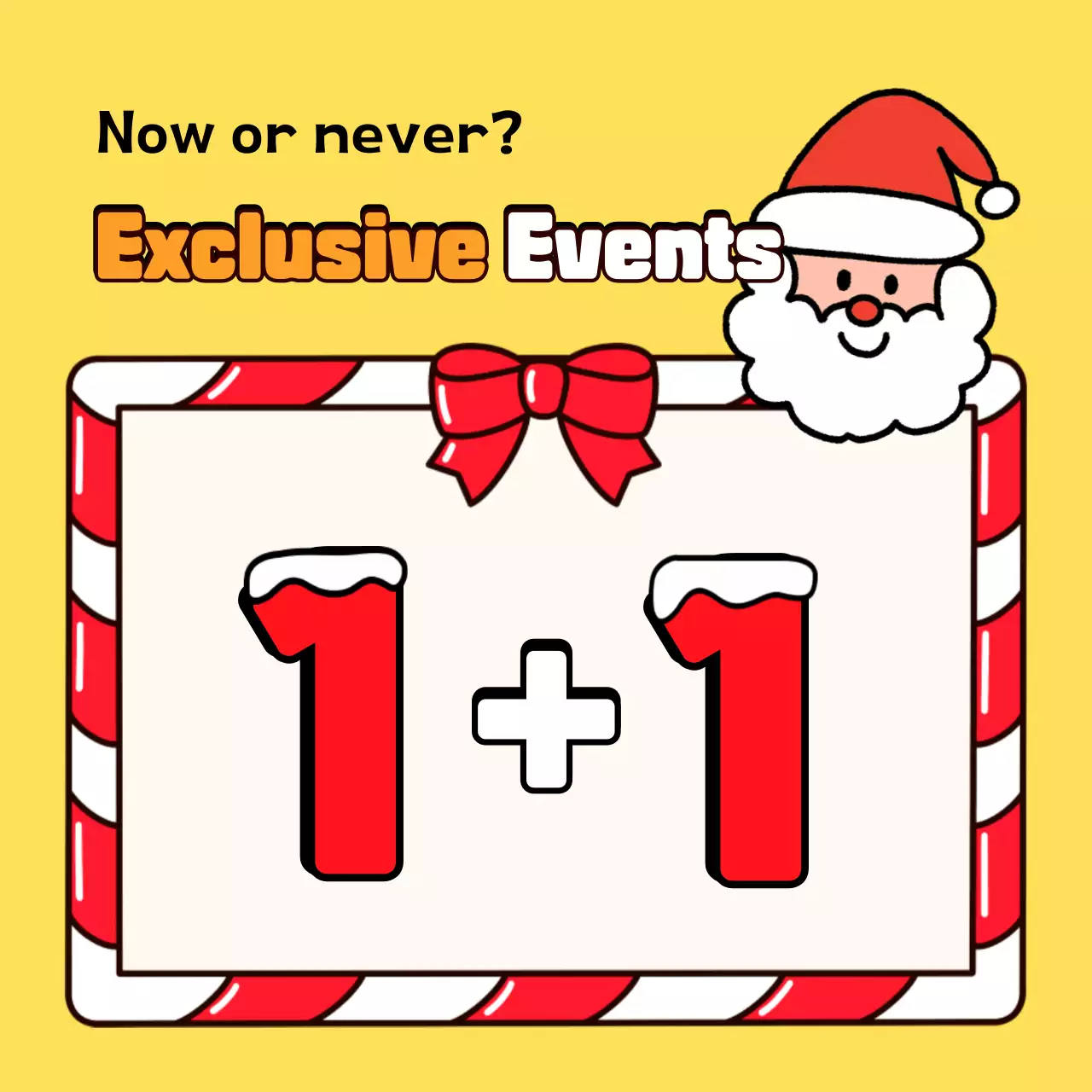 Red Trendy Holiday Promotion Instagram Carousel