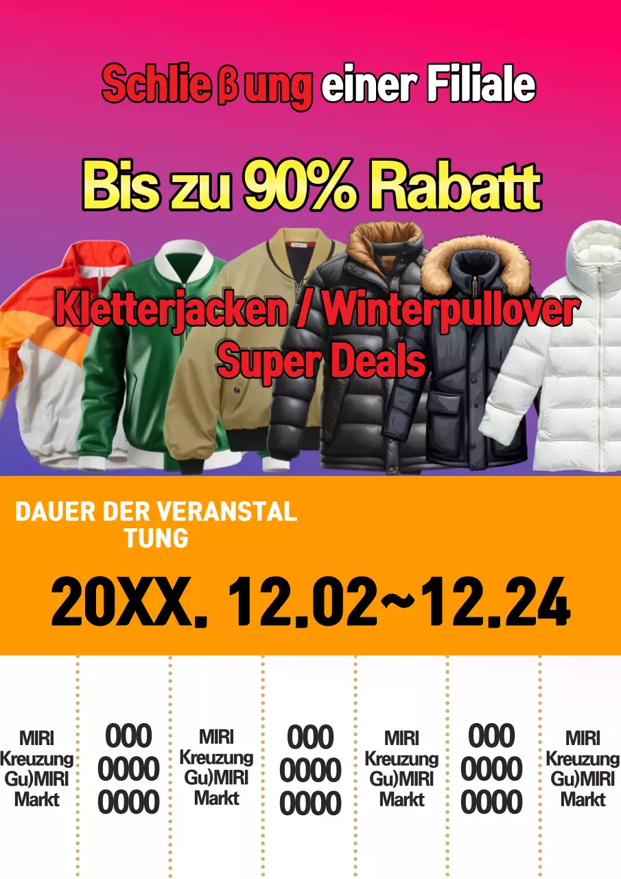 Hot Pink Vorbereitung Verkauf