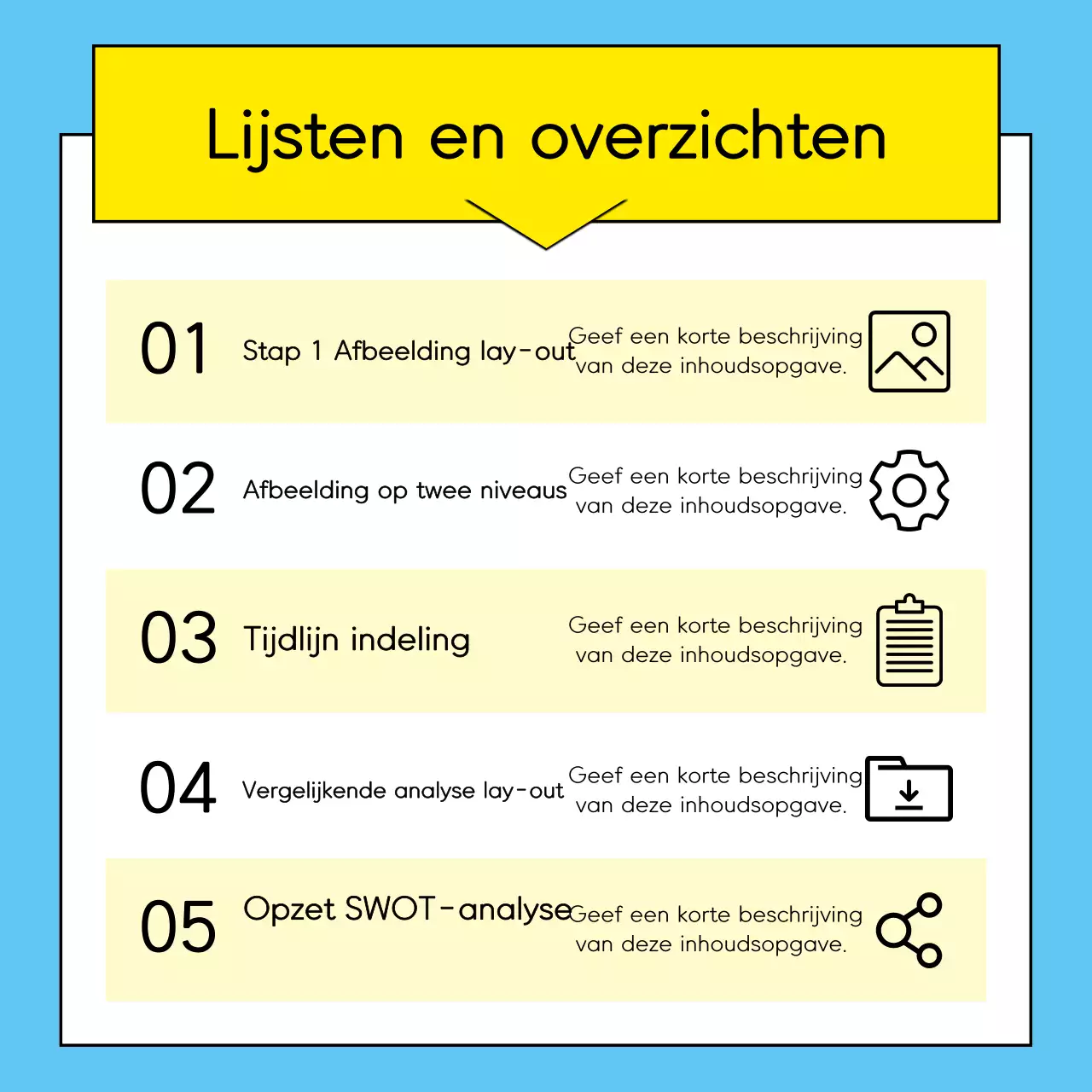 Geel Eenvoudig Nieuws Promoten