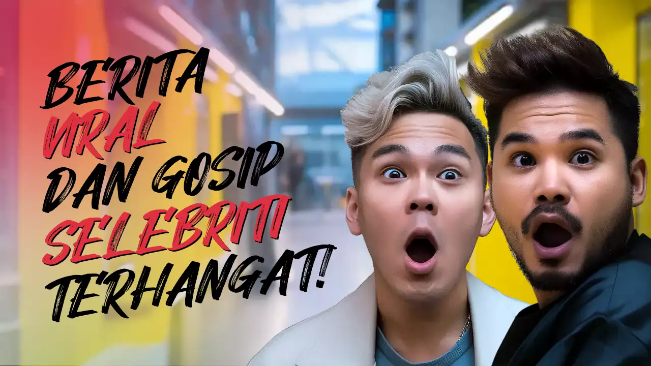 Red Trendy Gossip Announcement YouTube Thumbnail