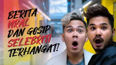 Red Trendy Gossip Announcement YouTube Thumbnail