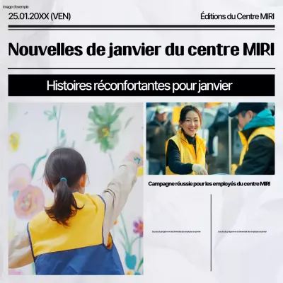 White Simple Guide du bénévole