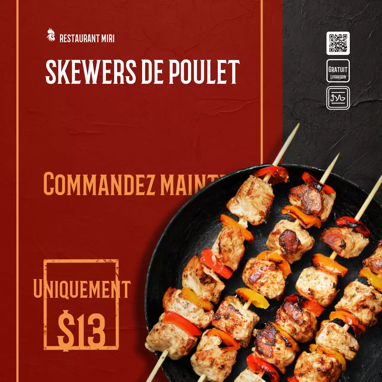 promotion de l'alimentation "red bold