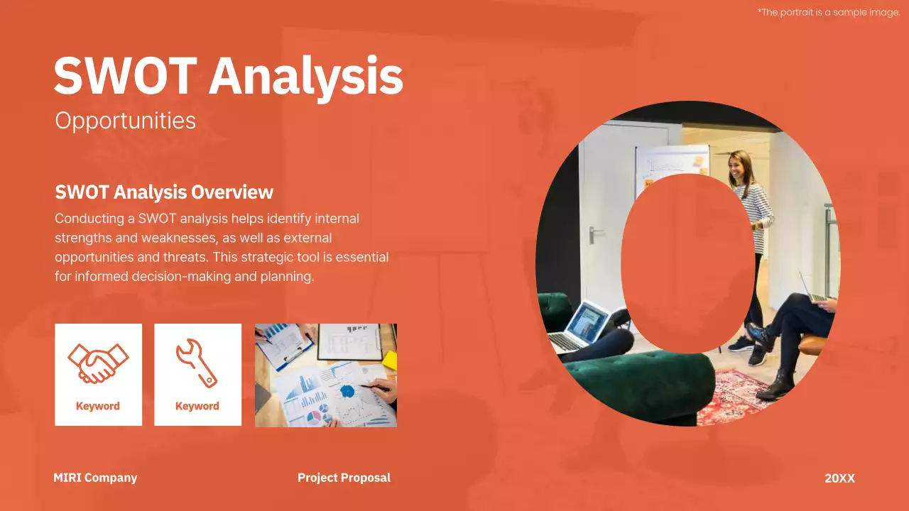 Presentasi Proyek Profesional Orange