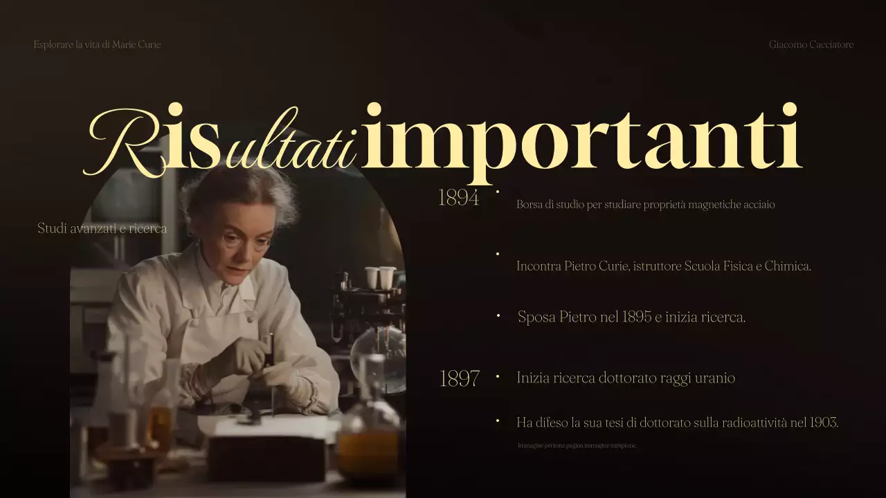 conferenza scientifica sul vintage nero