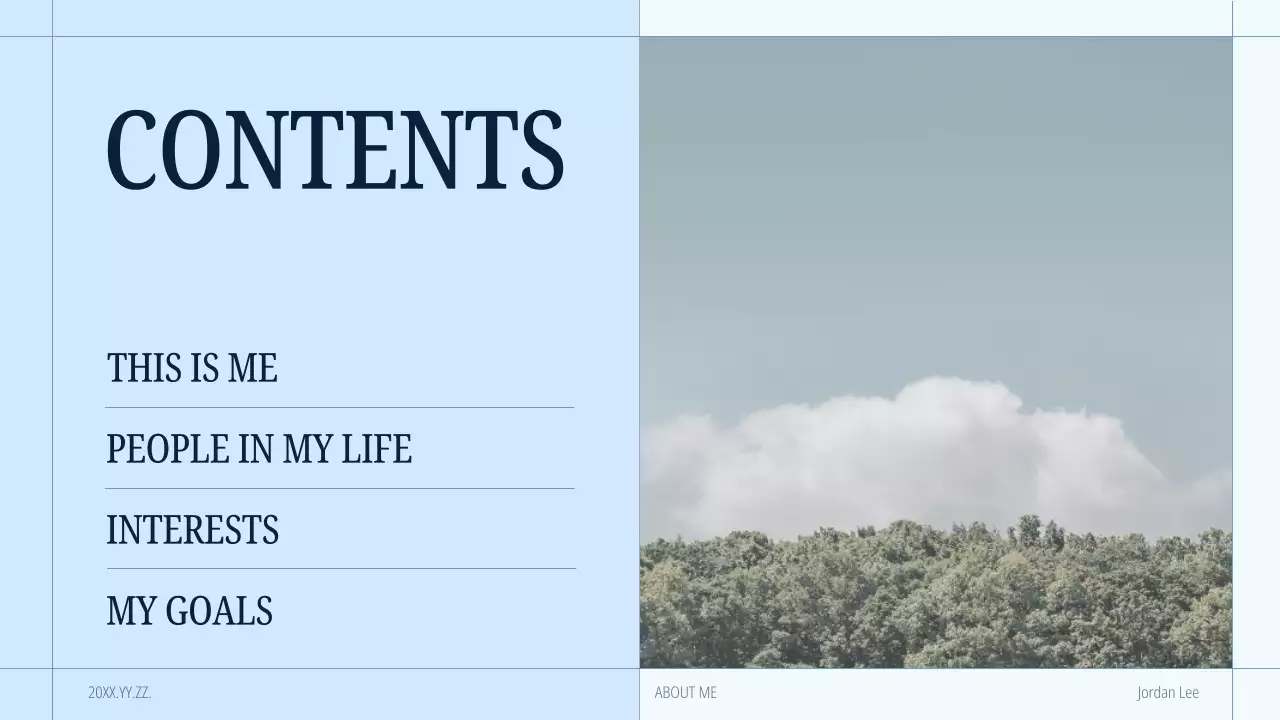 Presentasi Panduan Pengenalan Diri Blue Clean