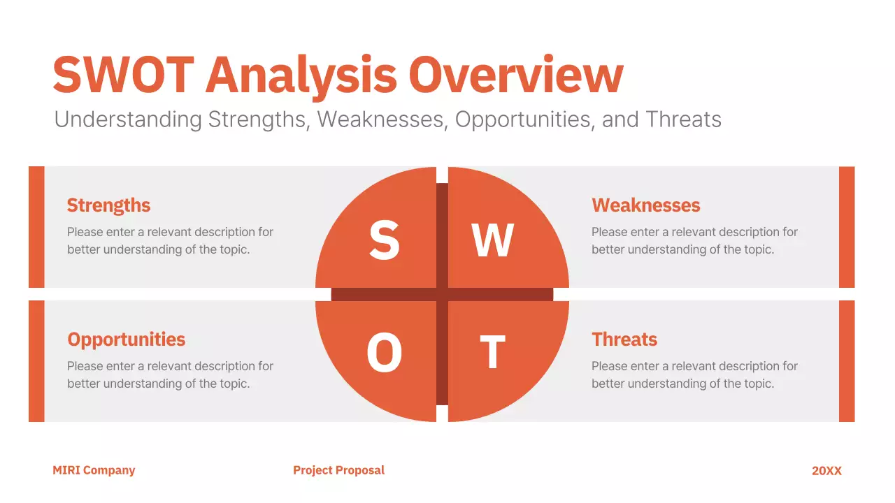 Presentasi Proyek Profesional Orange