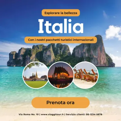 promozione viaggi blu tropicale