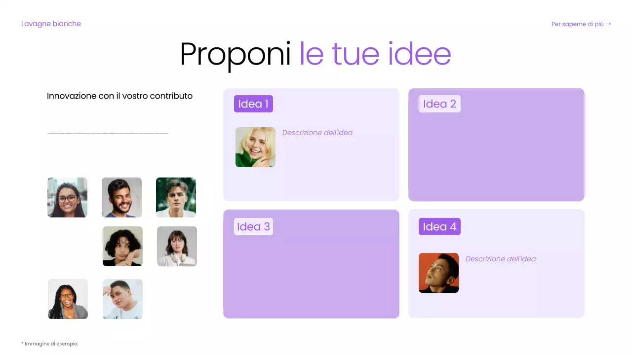 guida digitale di base al brainstorming viola