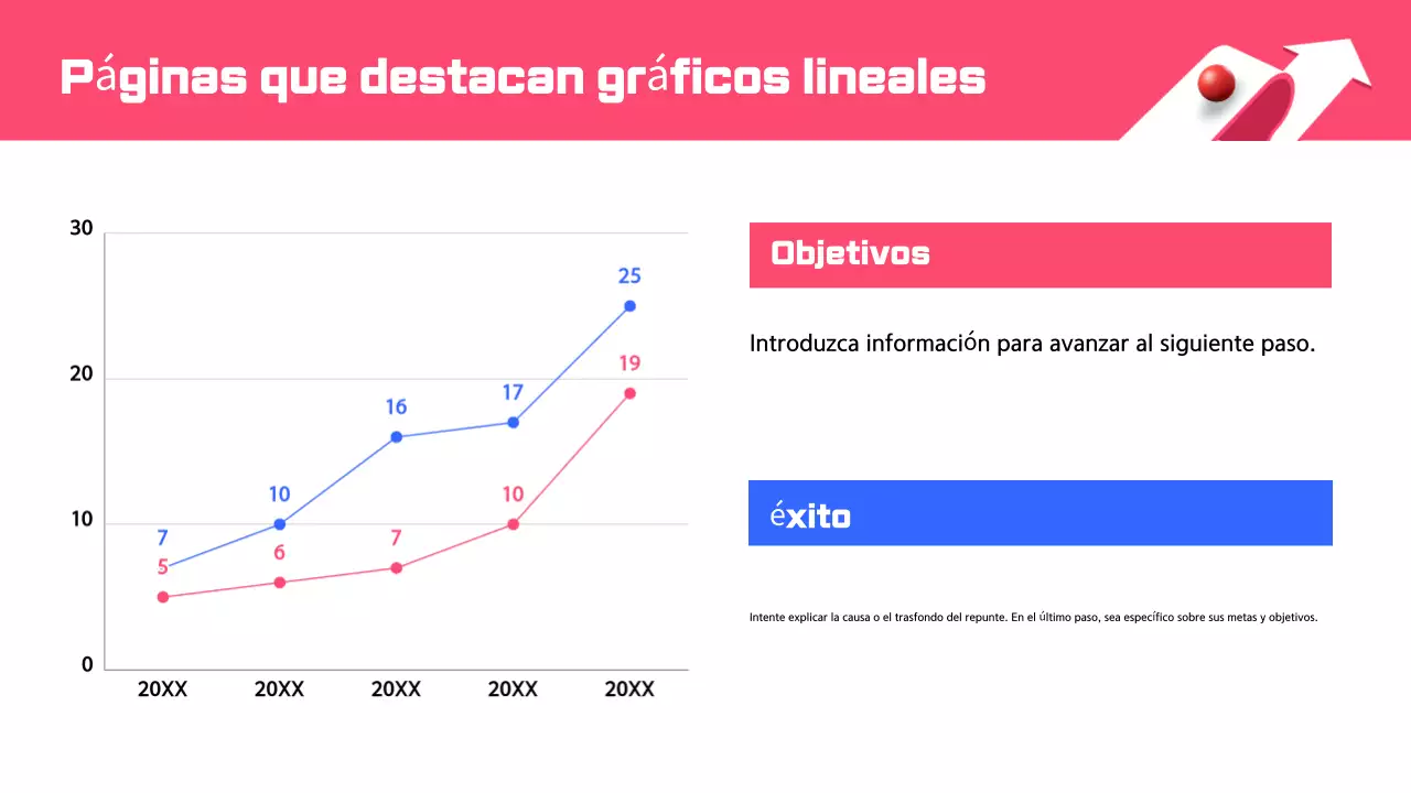 Descripción del diseño moderno rosa