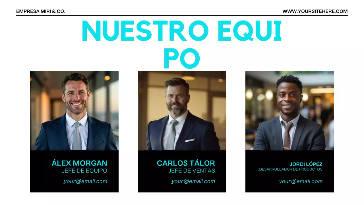 Presentación Moderna de Propuesta de Proyecto Naranja Negro