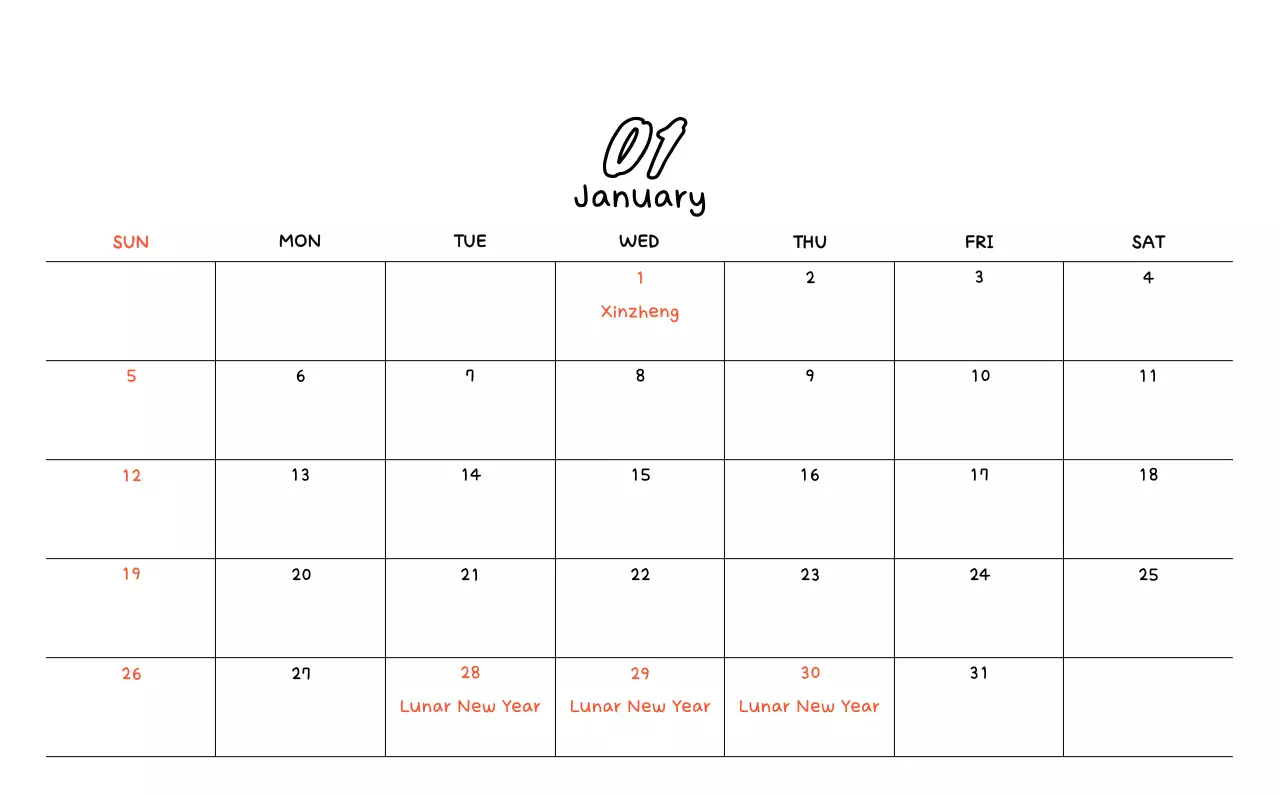 Kalender foto gambar lucu