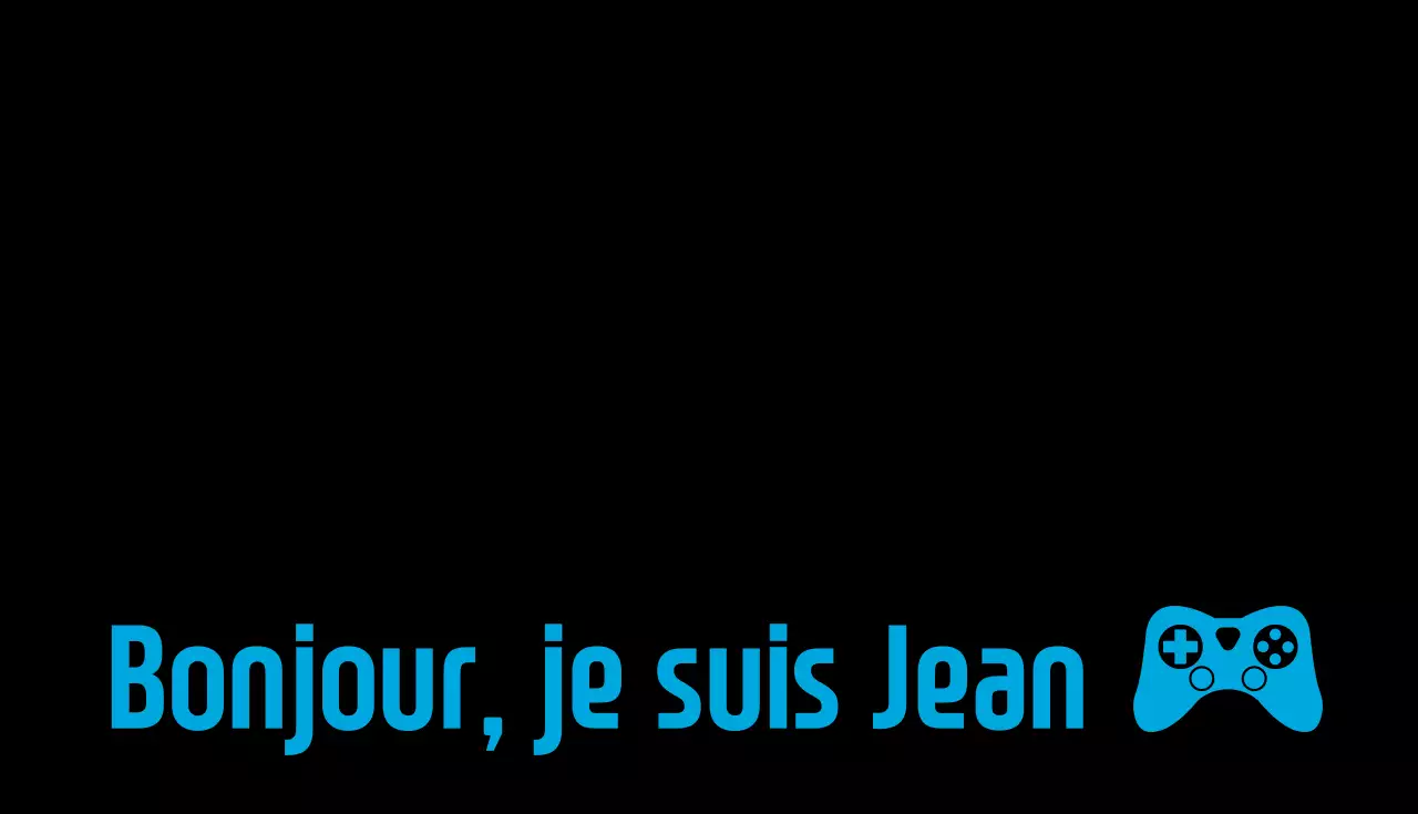 carte de visite de contenu moderne bleue