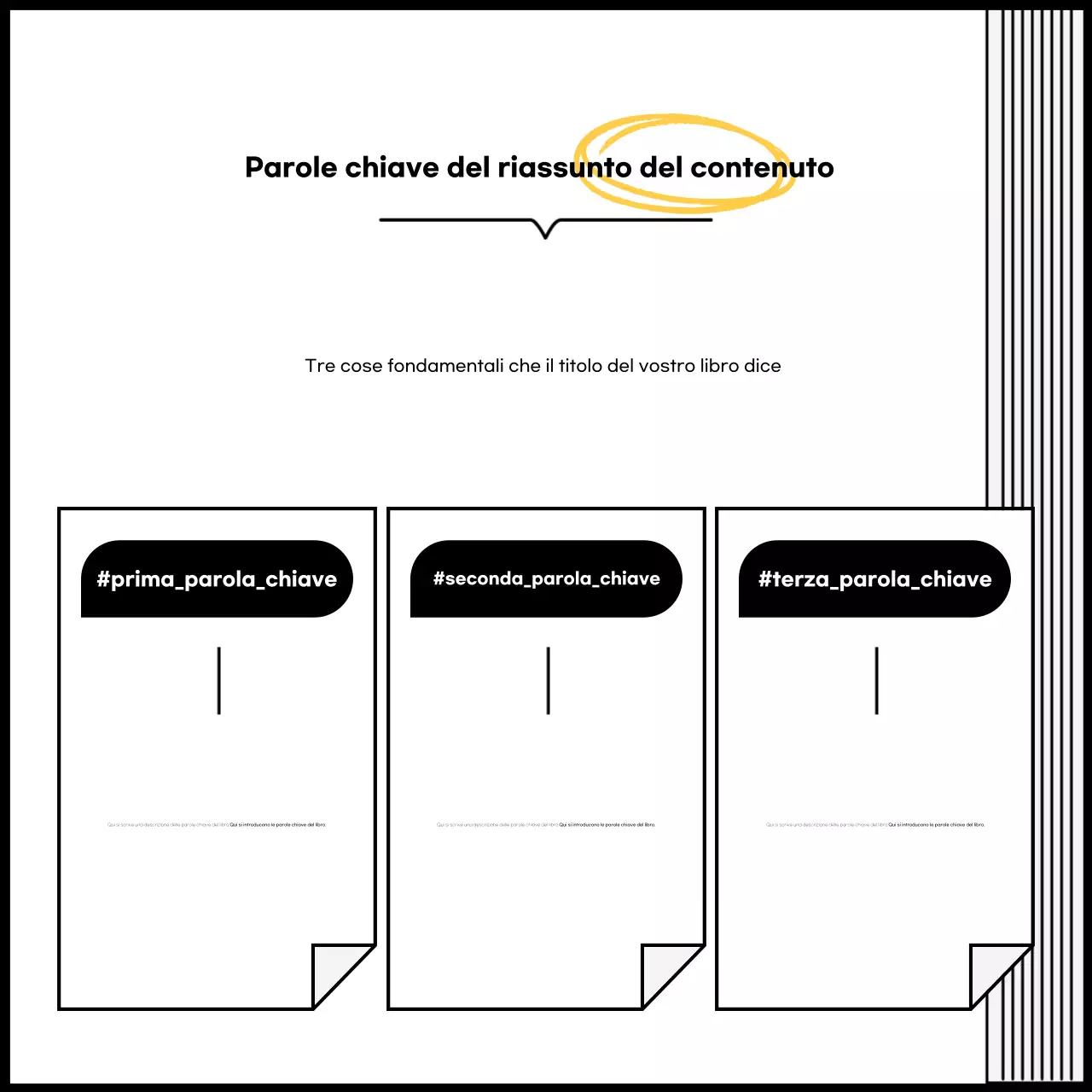 Promuovere la lettura semplice in bianco e nero