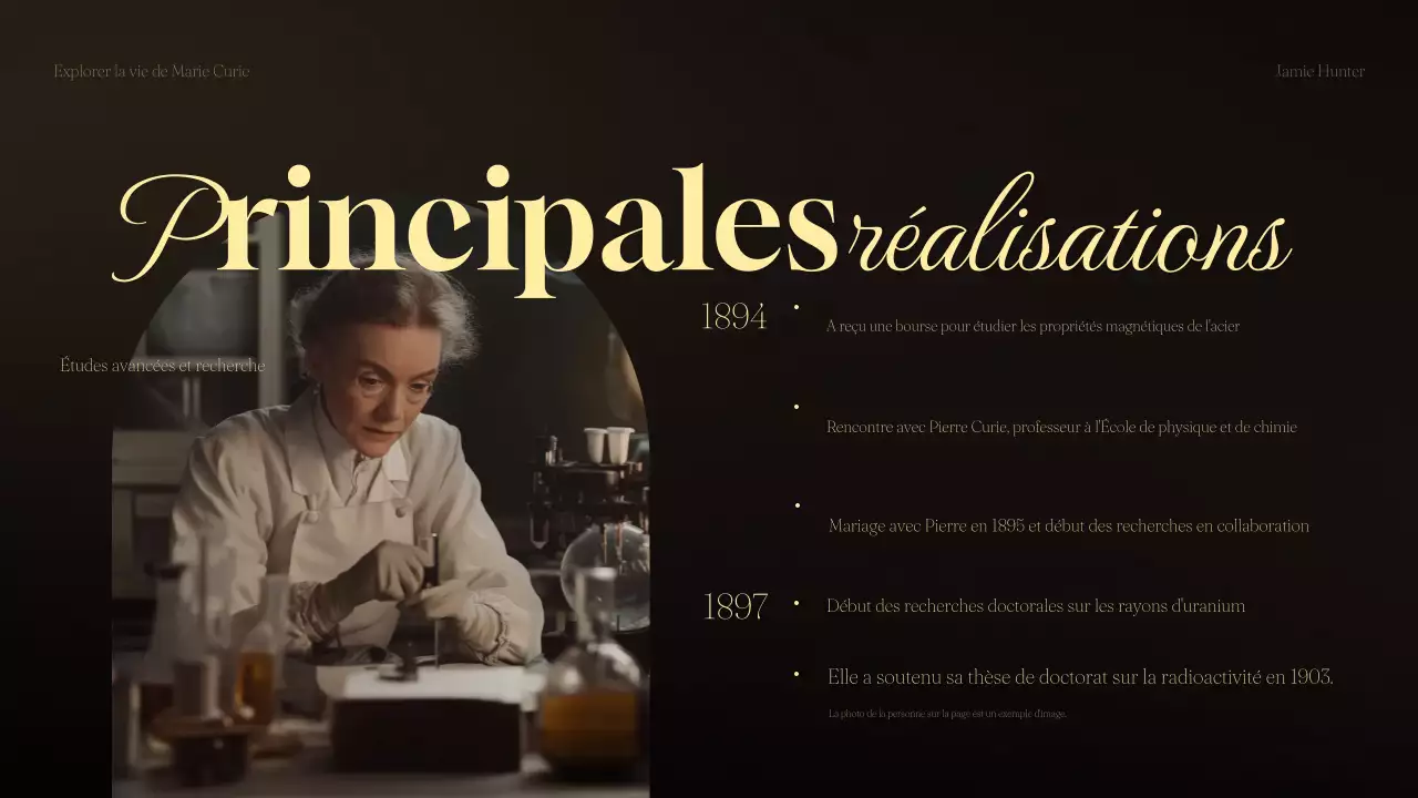 conférence scientifique "black vintage