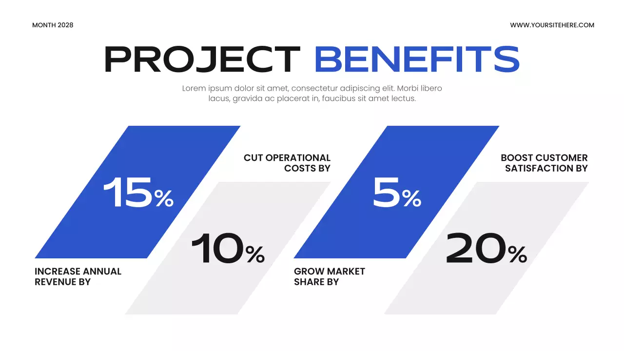 Blue Modern Business Plan Presentation