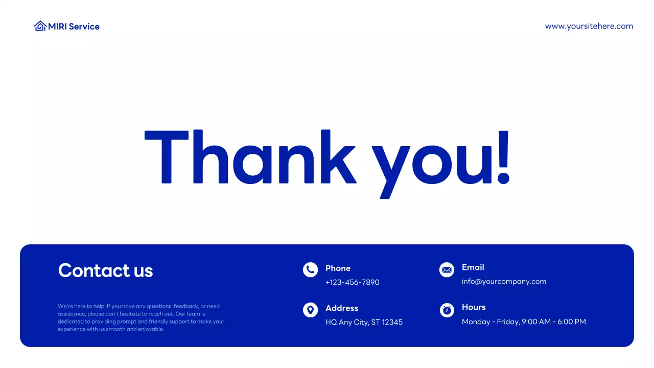 Blue Professional Cleaning Promotion Presentation