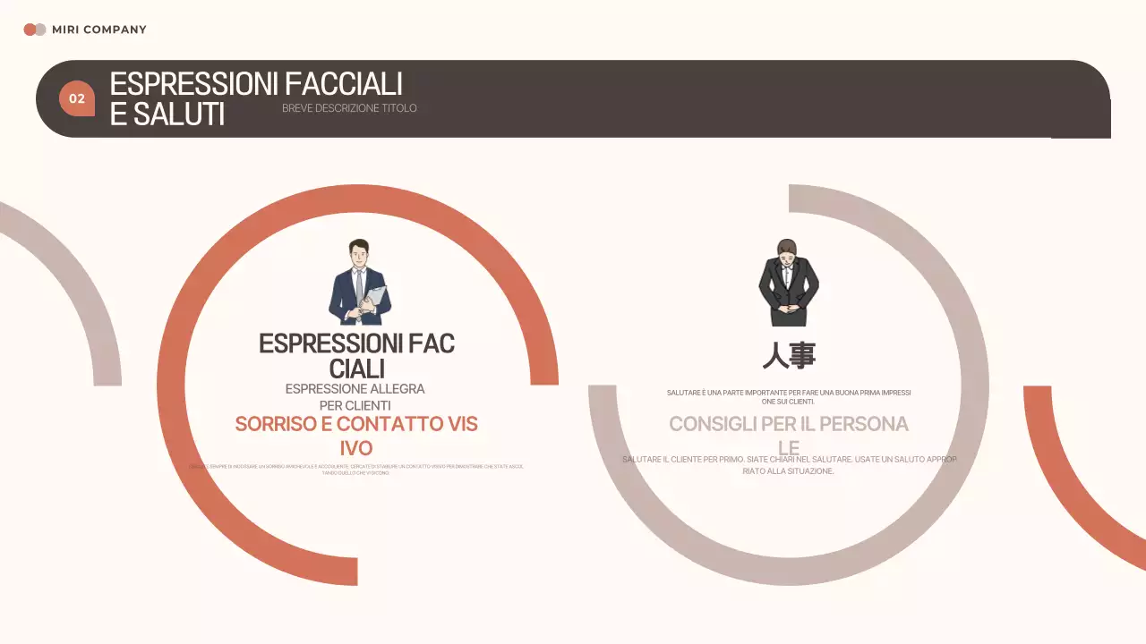 Manuale della guida ordinata beige