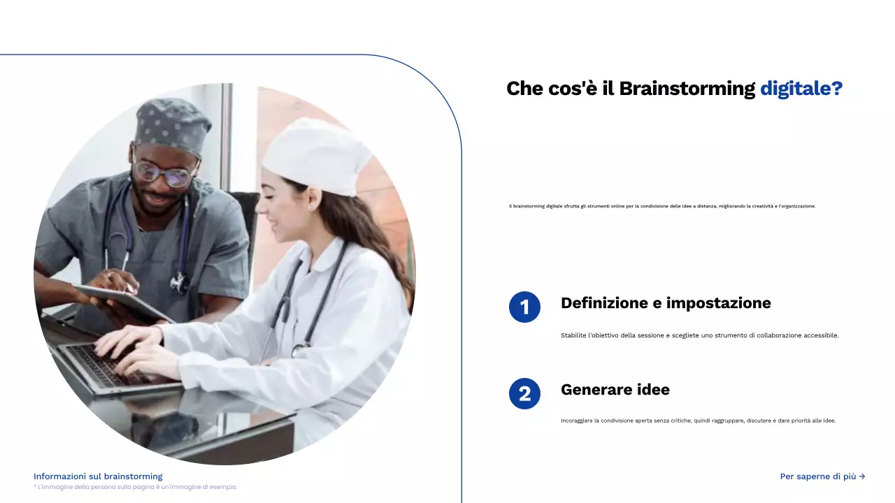 guida blu al brainstorming creativo