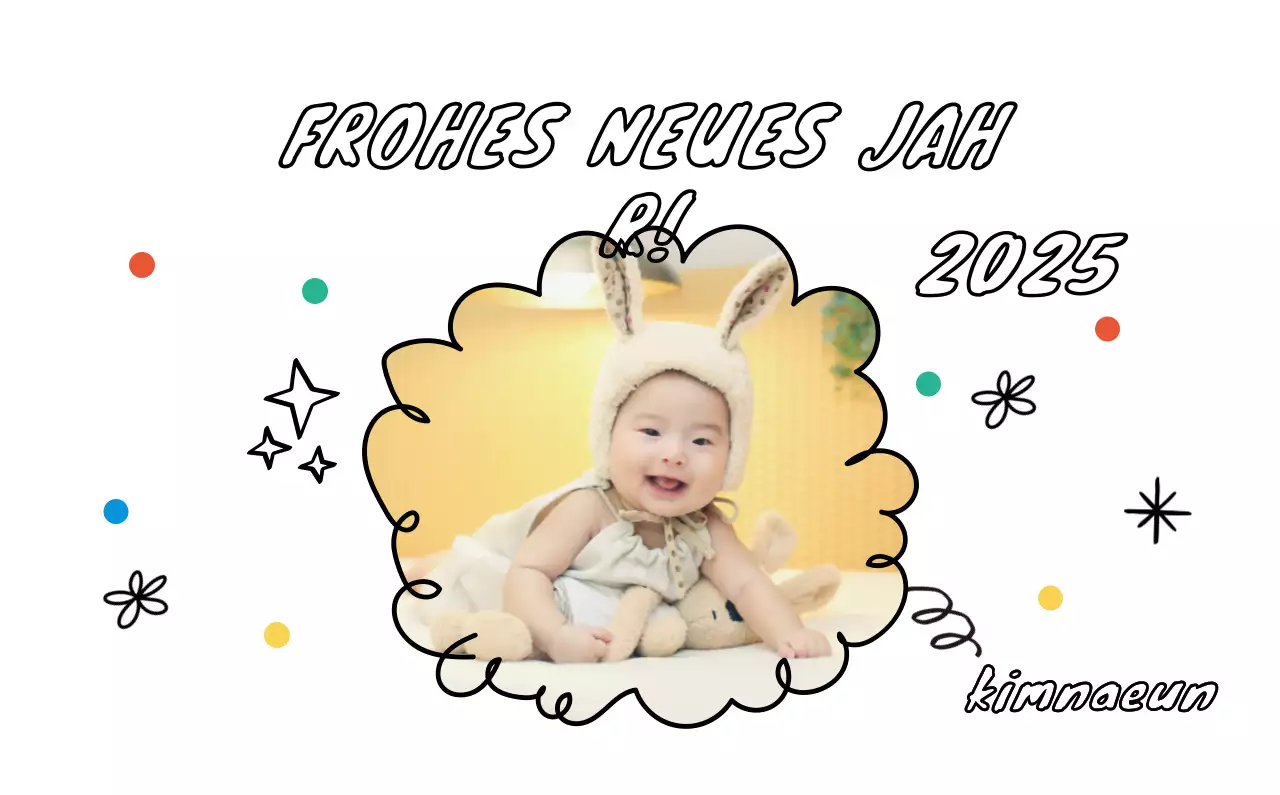 Niedliche Zeichnung Fotokalender